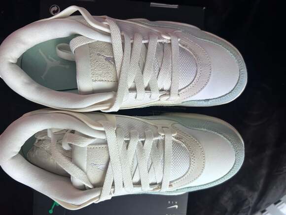 New Nike Women's Air Jordan 4 RM 'Sail/Doll' IB7408-133 size 7.5 - Picture 4 of 8